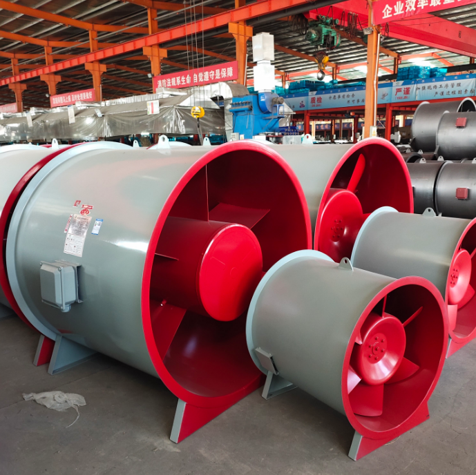 消防產(chǎn)品高溫排煙風機和排煙風機有什么不同?